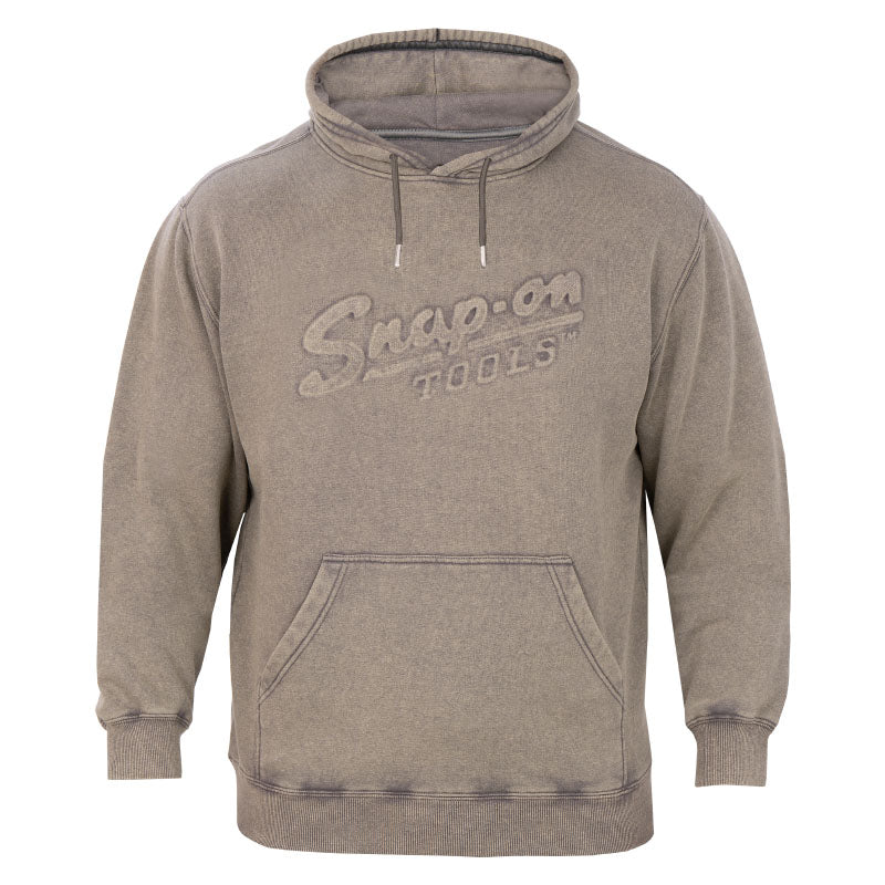 Unisex Vintage Wash Embossed Motion Pullover Hoodie