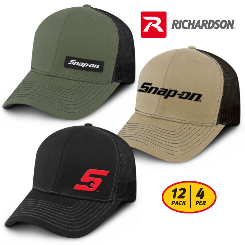PACK L - Richardson¨ Snap Caps - 12 PK