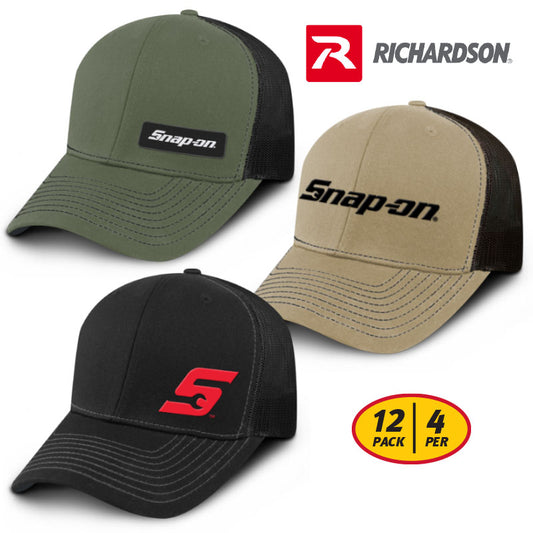 PACK L - Richardson¨ Snap Caps - 12 PK