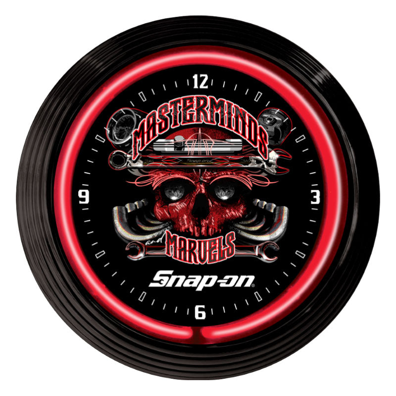 Masterminds Neon Clock