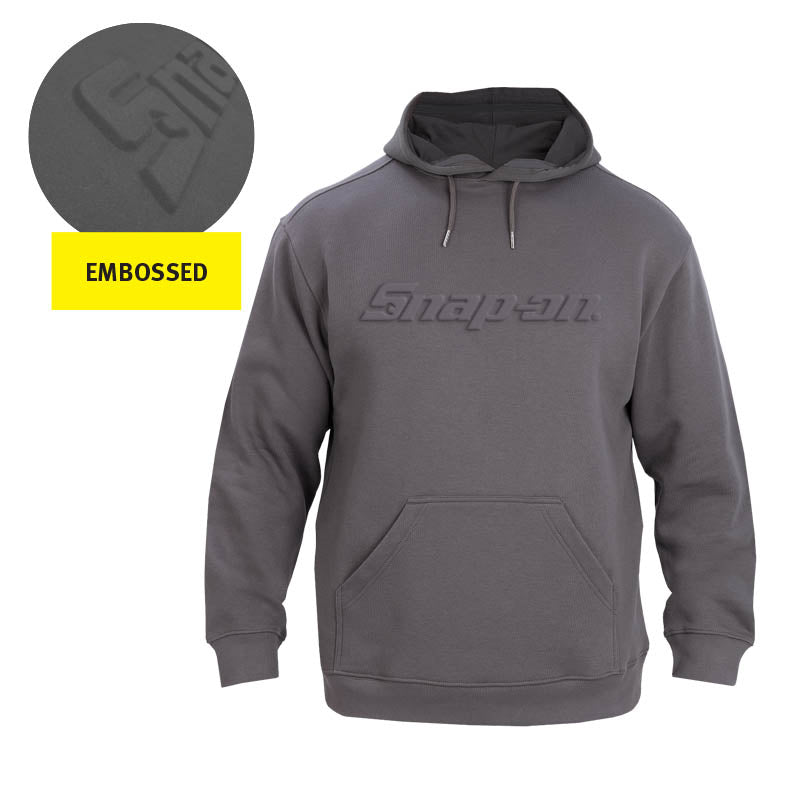 Unisex Embossed Motion Pullover Hoodie