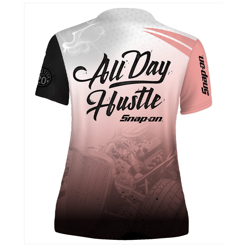 Damen All Day Hustle Sublimated S/S Crewshirt