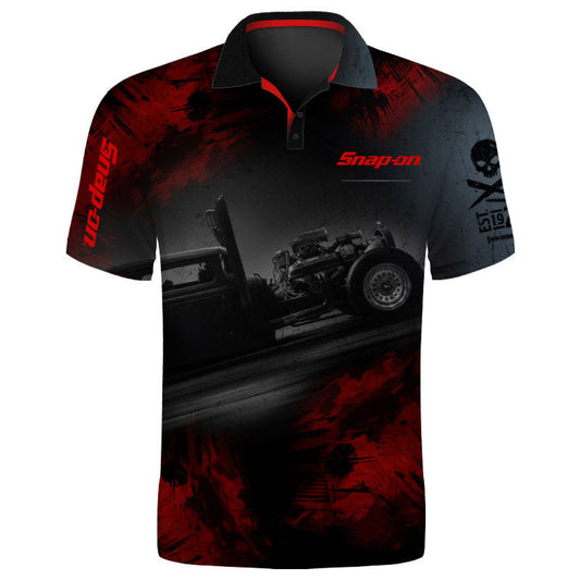Man VS. Machine gesublimeerd korte mouwen shirt