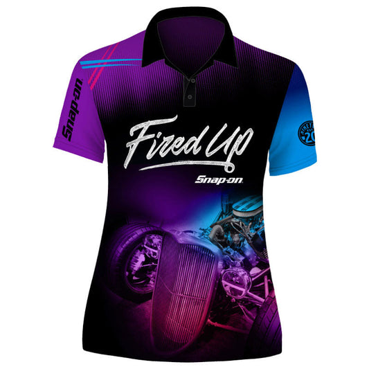 Dames Fired Up Sublimated S/S Crew Shirt