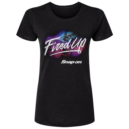 Dames Fired Up S/S T-shirt