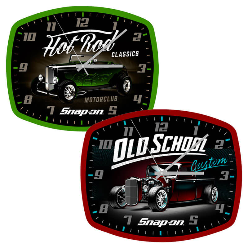 Shop-Uhren - 6er-Pack (Hot Rod / Old School)