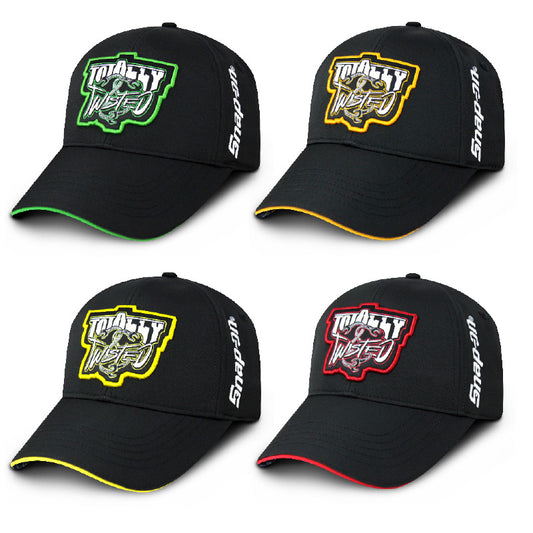 TOTALLY TWISTED Snap Back Hat Pack - 24 PK