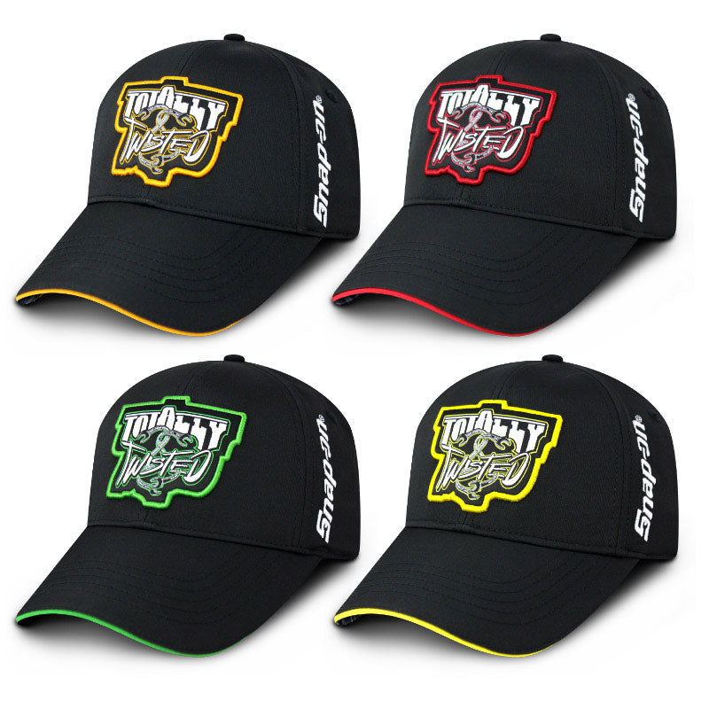 TOTALLY TWISTED Snap Back Hat Pack - 24 stuks