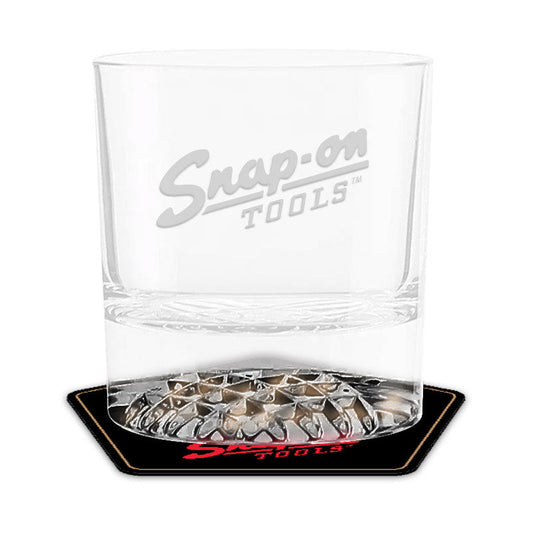 Whiskey Cadeaupakket - 4 Tumblers + 4 Onderzetters