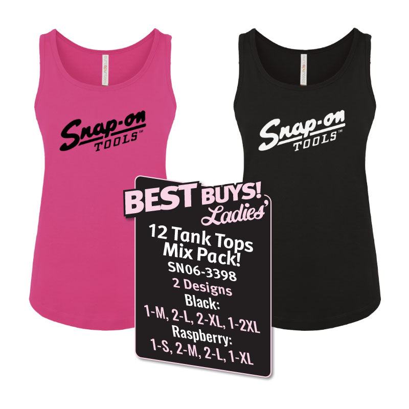 12 Pack MIXED Ladies' Tank Tops | March 2026 Delivery