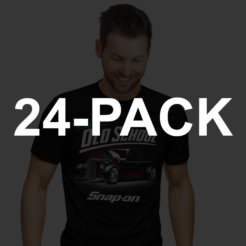 KLASSISCHES 24er-Pack - VOLLE Größen - Gemischte T-Shirts