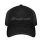 Ton in Ton gehaltene Trucker Snap Cap