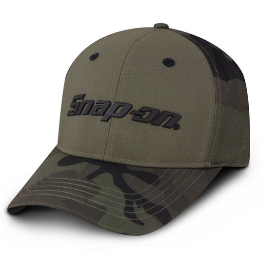 Klassieke Camo Flat Peak Fast Flex¨ pet met volledige achterkant