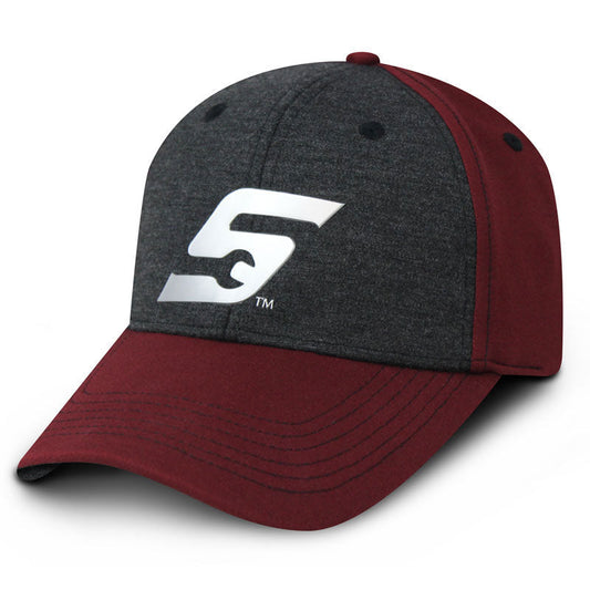 Cranberry Chrome "S" Fast Flex¨ Full Back Cap