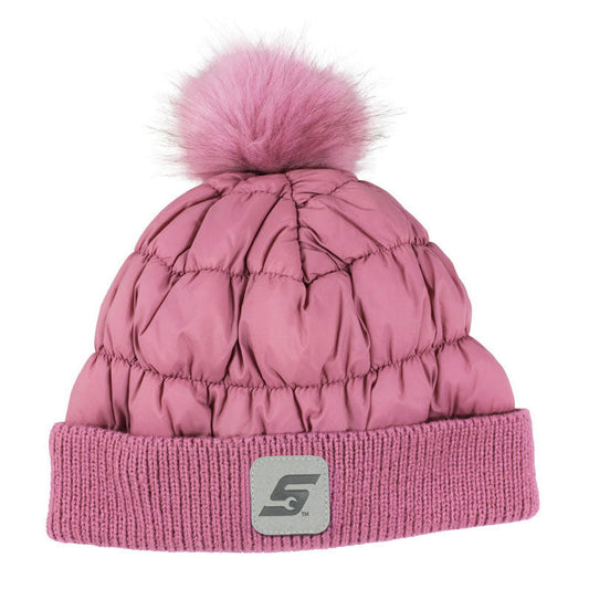 Dames Puff Beanie 6PK