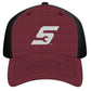 Brushed Metal 2-Tone 
 Fast Flex¨ Full Back Cap
